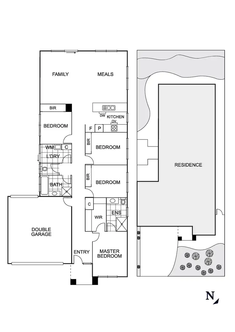 Floorplan of Homely house listing, 12 Hamlin Street, Doreen VIC 3754