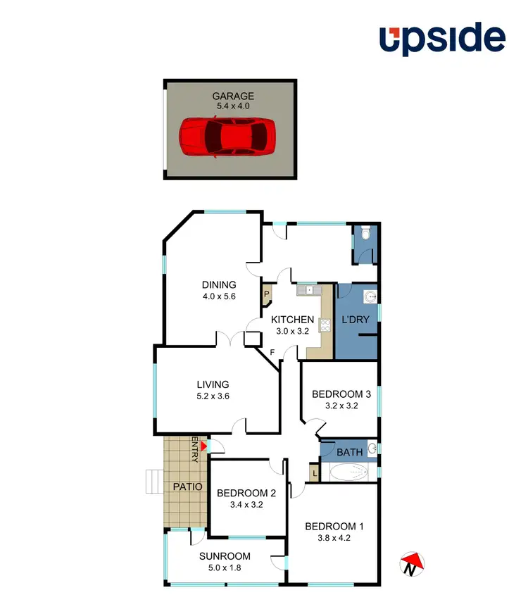 Floorplan of Homely house listing, 1 Aboud Avenue, Kingsford NSW 2032