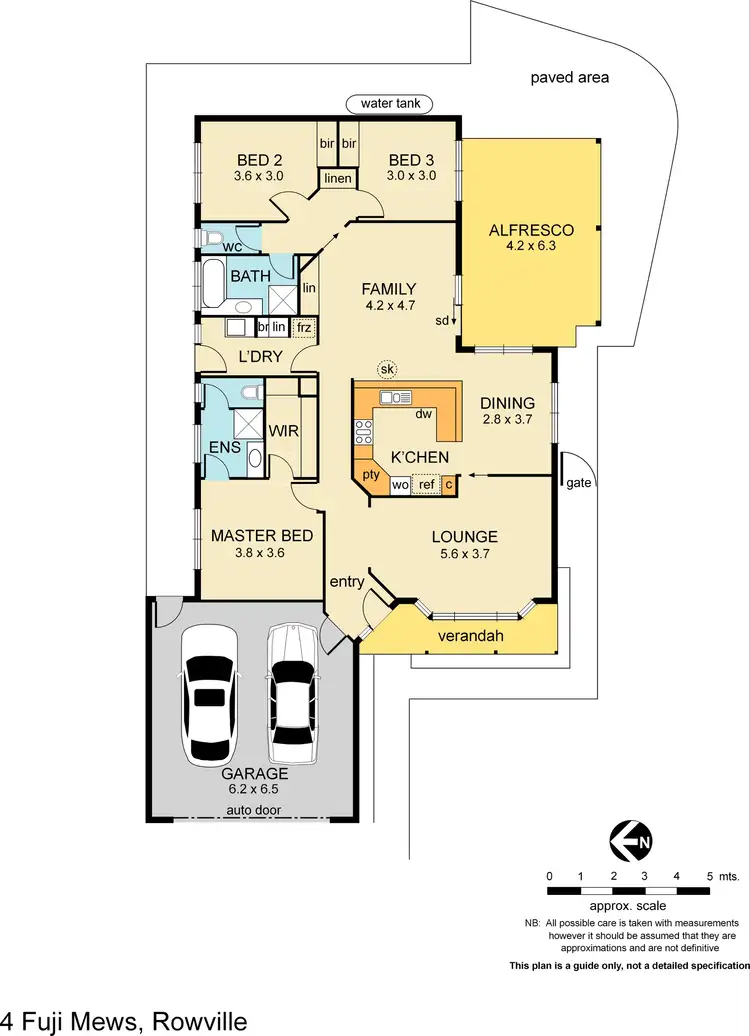 Floorplan of Homely house listing, 4 Fuji Mews, Rowville VIC 3178