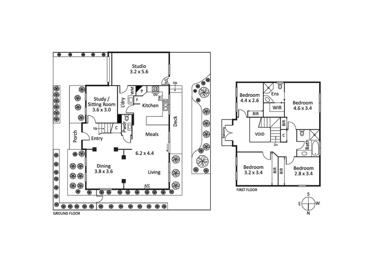 Floorplan of Homely house listing, 262A South Road, Brighton East VIC 3187