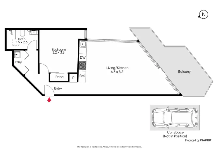 Floorplan of Homely apartment listing, 406/10-12 High  Street, Glen Iris VIC 3146