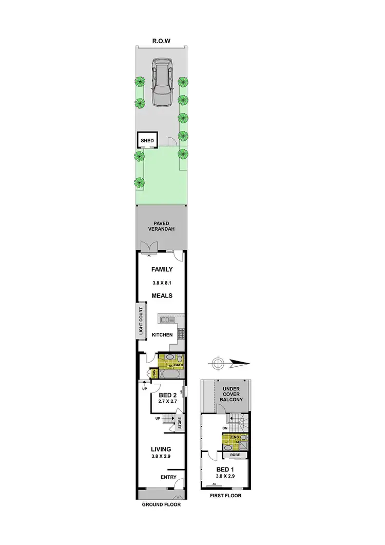Floorplan of Homely house listing, 163 Gilbert Road, Preston VIC 3072