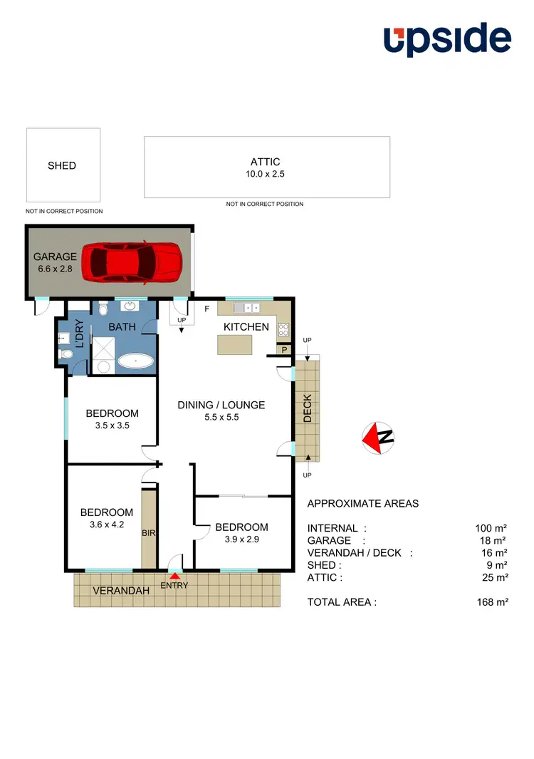 Floorplan of Homely house listing, 1/340 Warrigal  Road, Oakleigh South VIC 3167