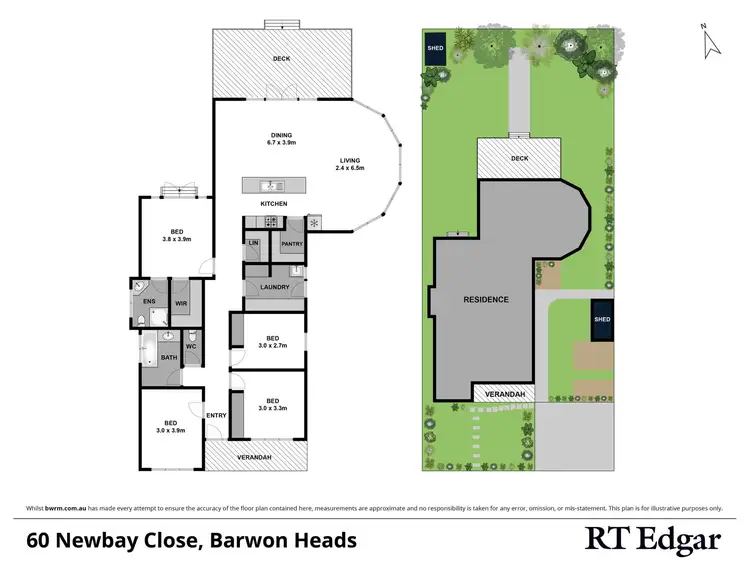 Floorplan of Homely house listing, 60 Newbay Close, Barwon Heads VIC 3227