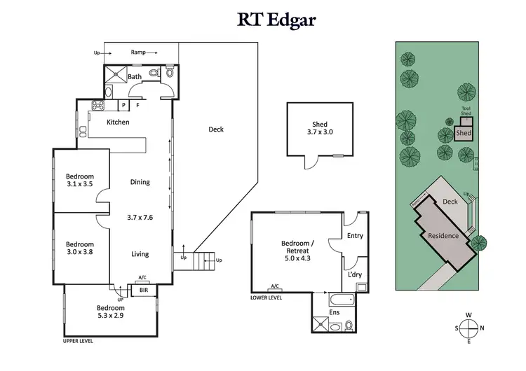 Floorplan of Homely house listing, 10 Russell Crescent, Sorrento VIC 3943
