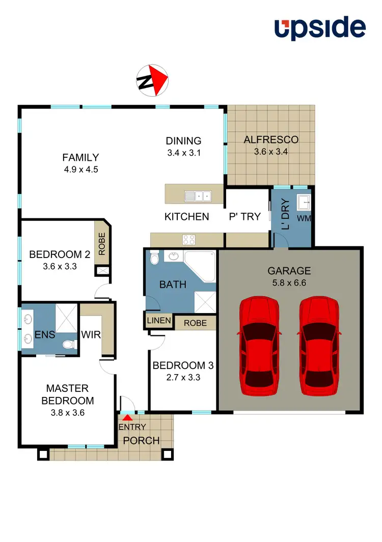 Floorplan of Homely house listing, 51 Princes Highway, Norlane VIC 3214