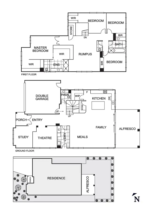 Floorplan of Homely house listing, 6 Pademelon Street, Doreen VIC 3754
