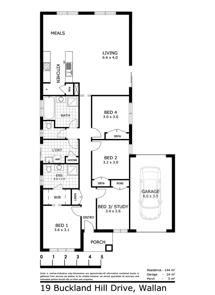 Floorplan of Homely house listing, 19 Buckland Hill Drive, Wallan VIC 3756