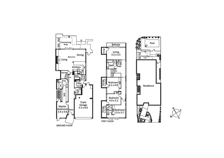 Floorplan of Homely house listing, 121 Dendy Street, Brighton East VIC 3187
