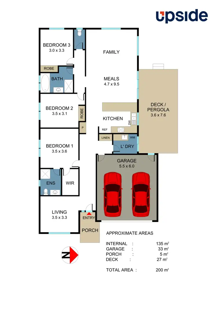 Floorplan of Homely house listing, 40 Cockle  Crescent, Point Lonsdale VIC 3225