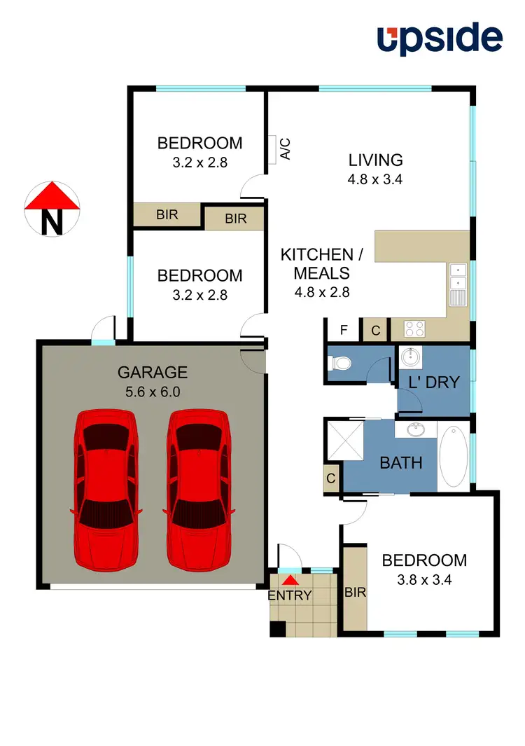 Floorplan of Homely unit listing, 27B Tyrone Street, Langwarrin VIC 3910