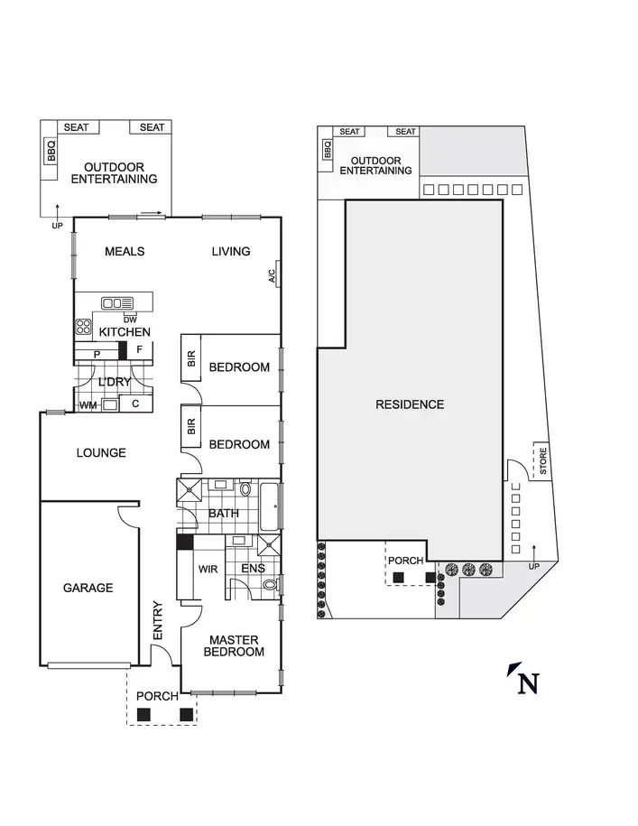 Floorplan of Homely house listing, 2 Bateleur Crescent, Doreen VIC 3754