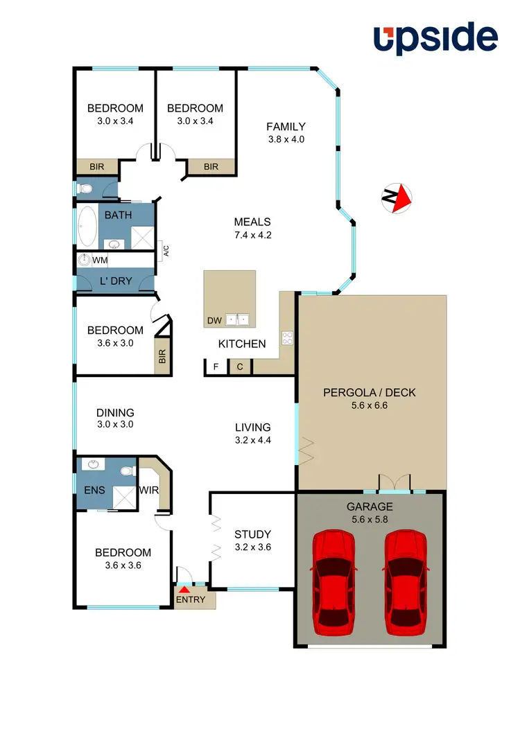 Floorplan of Homely house listing, 270 Ormond  Road, Narre Warren South VIC 3805