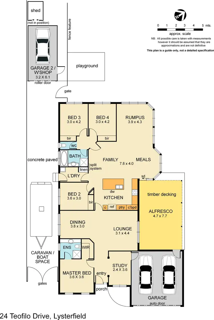 Floorplan of Homely house listing, 24 Teofilo Drive, Lysterfield VIC 3156