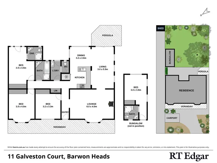 Floorplan of Homely house listing, 11 Galveston Court, Barwon Heads VIC 3227