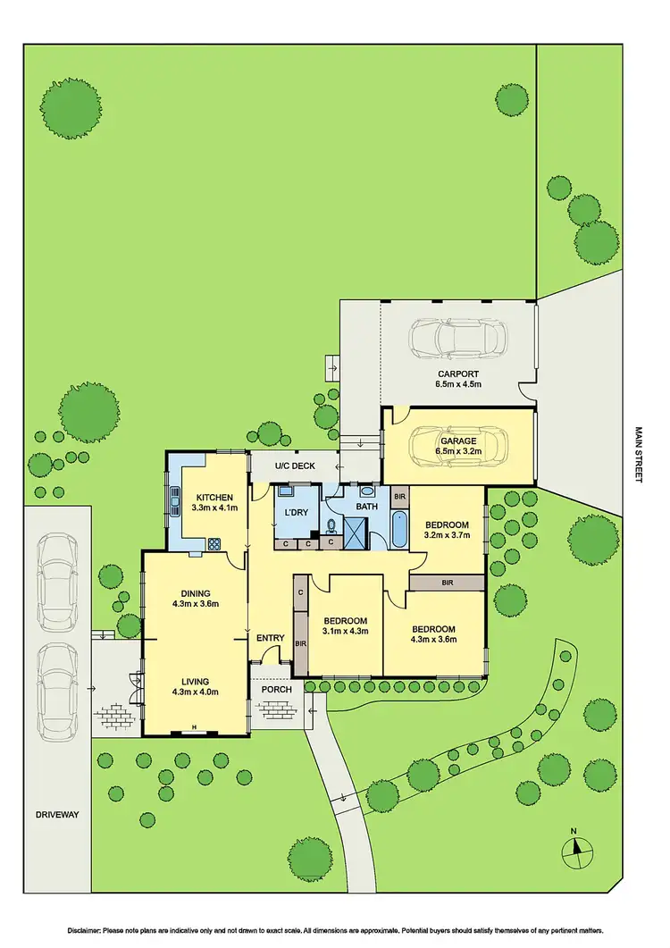 Floorplan of Homely house listing, 77 Laburnum Street, Blackburn VIC 3130