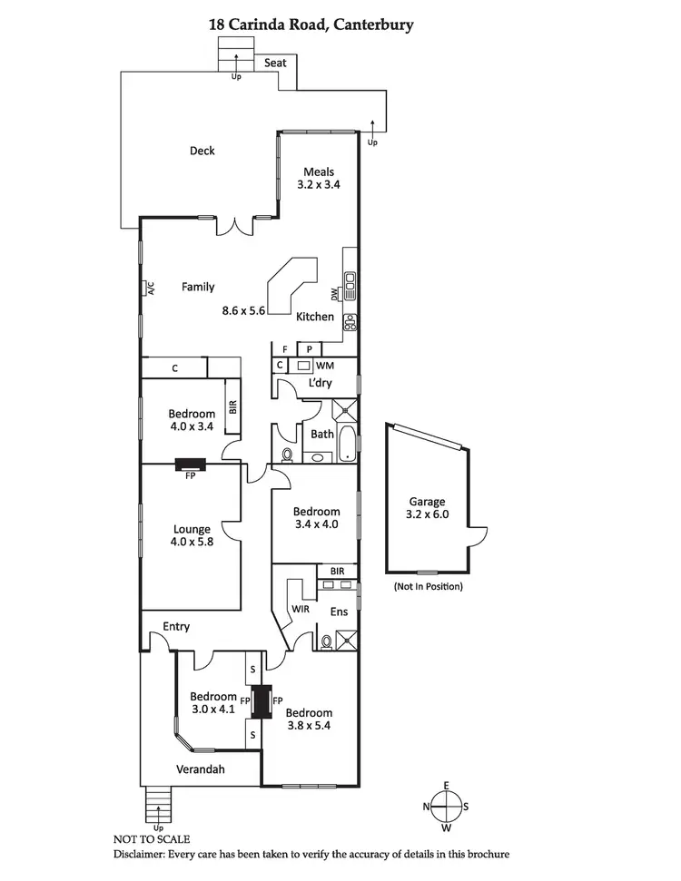 Floorplan of Homely house listing, 18 Carinda Road, Canterbury VIC 3126
