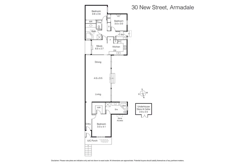 Floorplan of Homely house listing, 30 New Street, Armadale VIC 3143