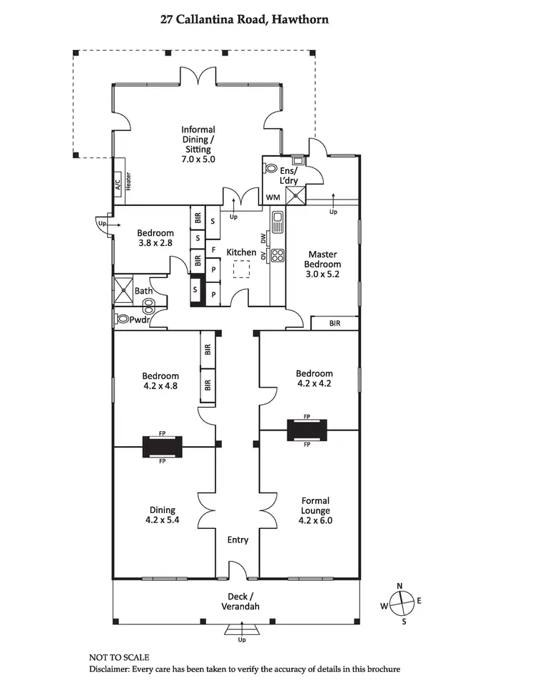 Floorplan of Homely house listing, 27 Callantina Road, Hawthorn VIC 3122