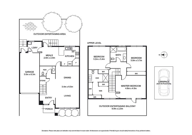 Floorplan of Homely townhouse listing, 5/11 Payne Street, Caulfield North VIC 3161