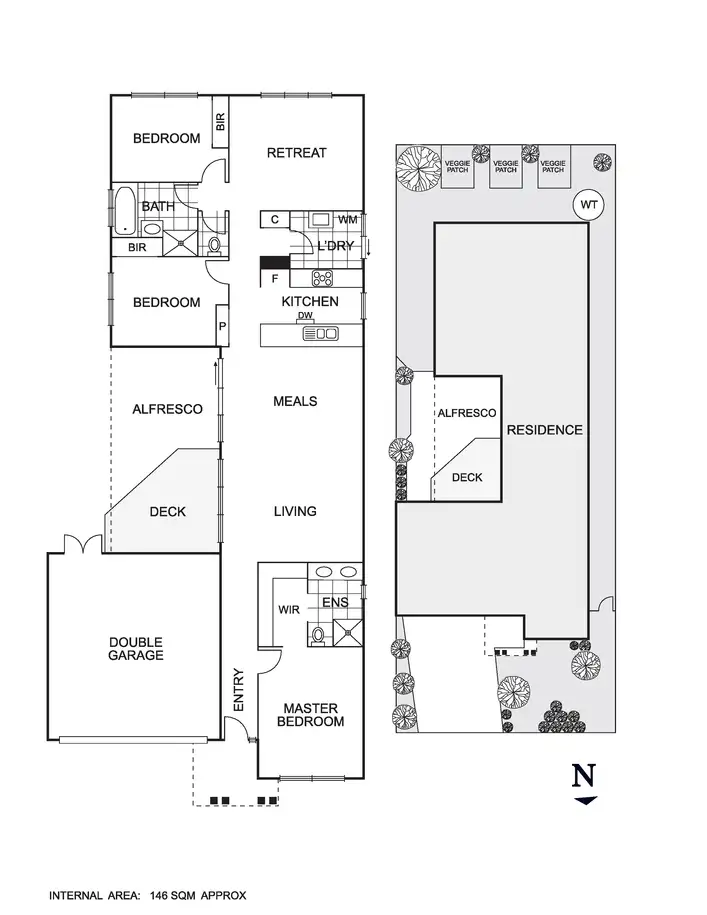 Floorplan of Homely house listing, 7 Batavia Way, Doreen VIC 3754