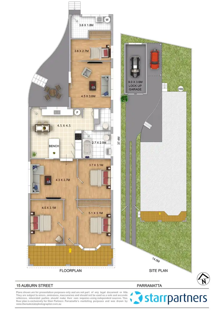 Floorplan of Homely house listing, 15 Auburn Street, Parramatta NSW 2150