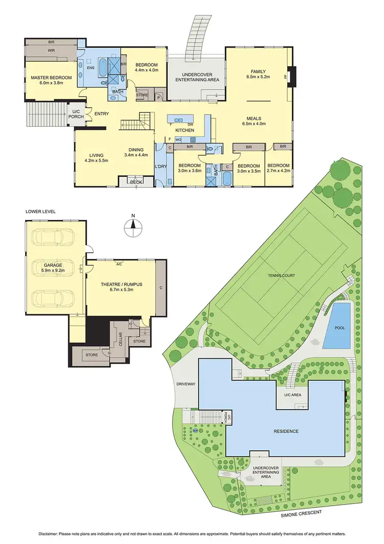 Floorplan of Homely house listing, 5 Gina Court, Doncaster East VIC 3109