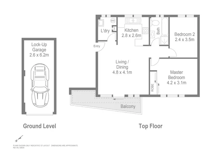 Floorplan of Homely unit listing, 12/7 Cambridge  Street, Penshurst NSW 2222