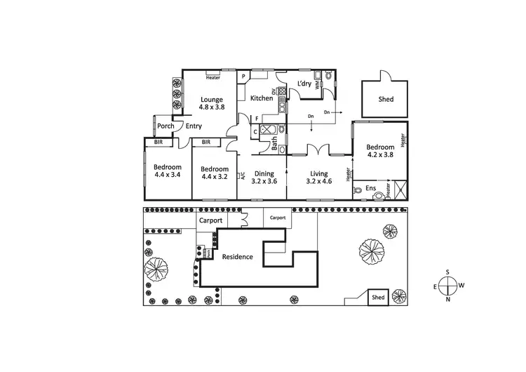 Floorplan of Homely house listing, 11 Prince Street, Hampton VIC 3188