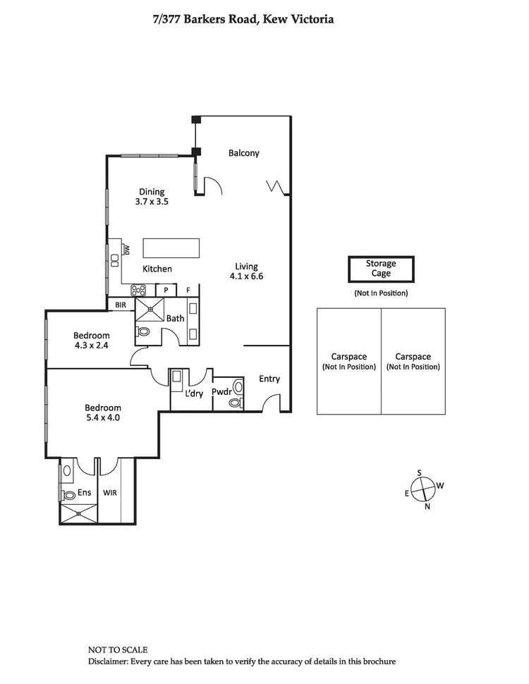 Floorplan of Homely apartment listing, 7/377 Barkers Road, Kew VIC 3101