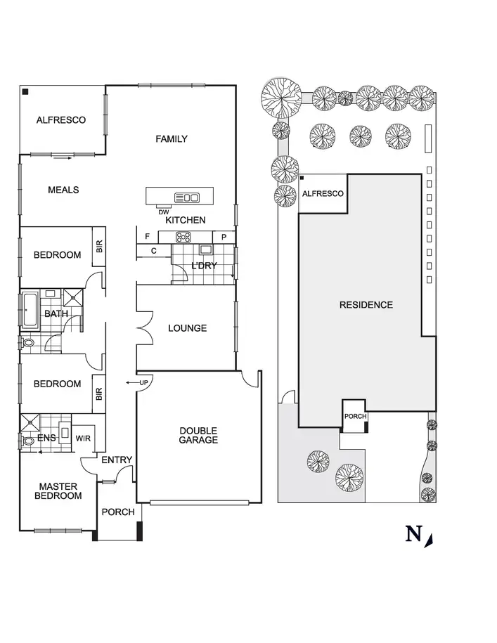 Floorplan of Homely house listing, 9 Inverness Road, Mernda VIC 3754