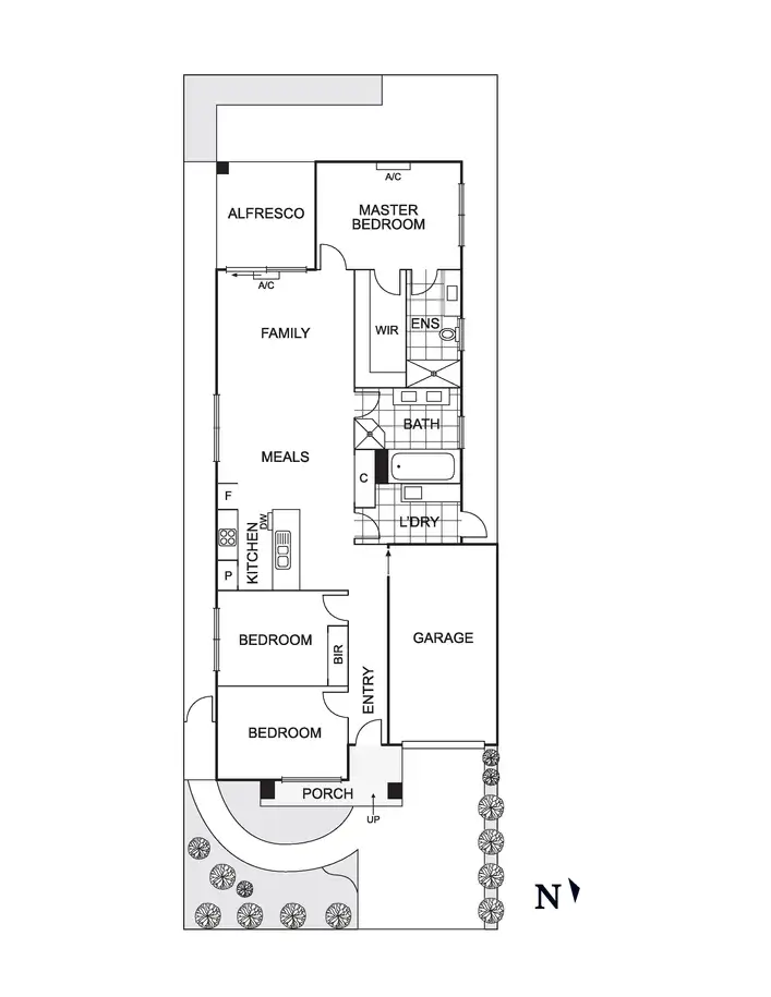 Floorplan of Homely house listing, 5 Persimmon Way, Doreen VIC 3754