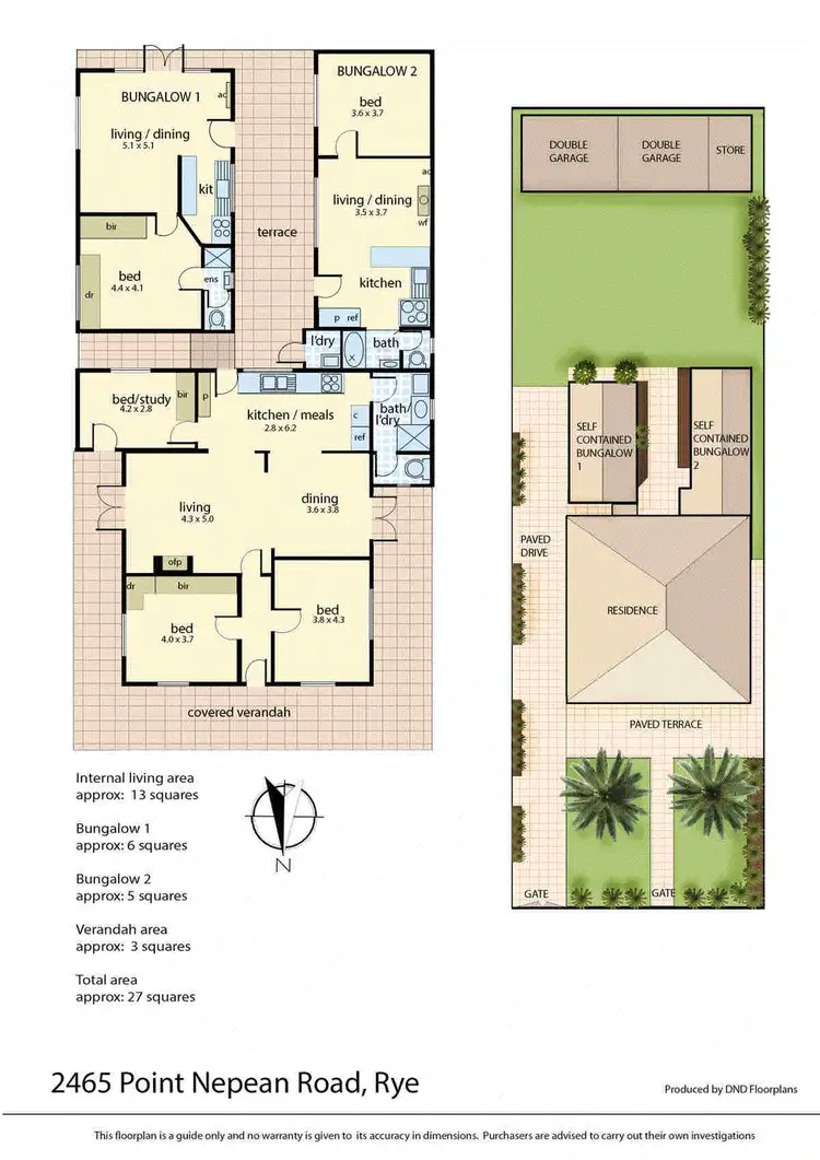 Floorplan of Homely house listing, 2465 Point Nepean Road, Rye VIC 3941