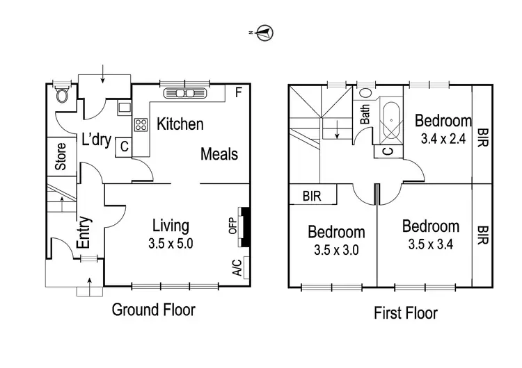 Floorplan of Homely house listing, 14 Achilles Street, Heidelberg West VIC 3081