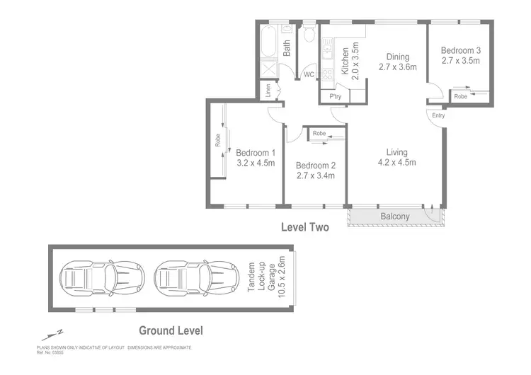Floorplan of Homely unit listing, 7/42 Banks Street, Monterey NSW 2217
