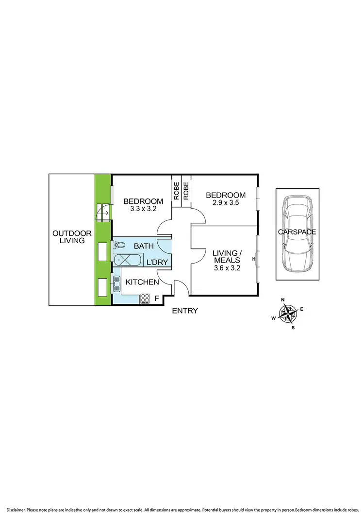 Floorplan of Homely apartment listing, 3/135 Raleigh Street, Thornbury VIC 3071