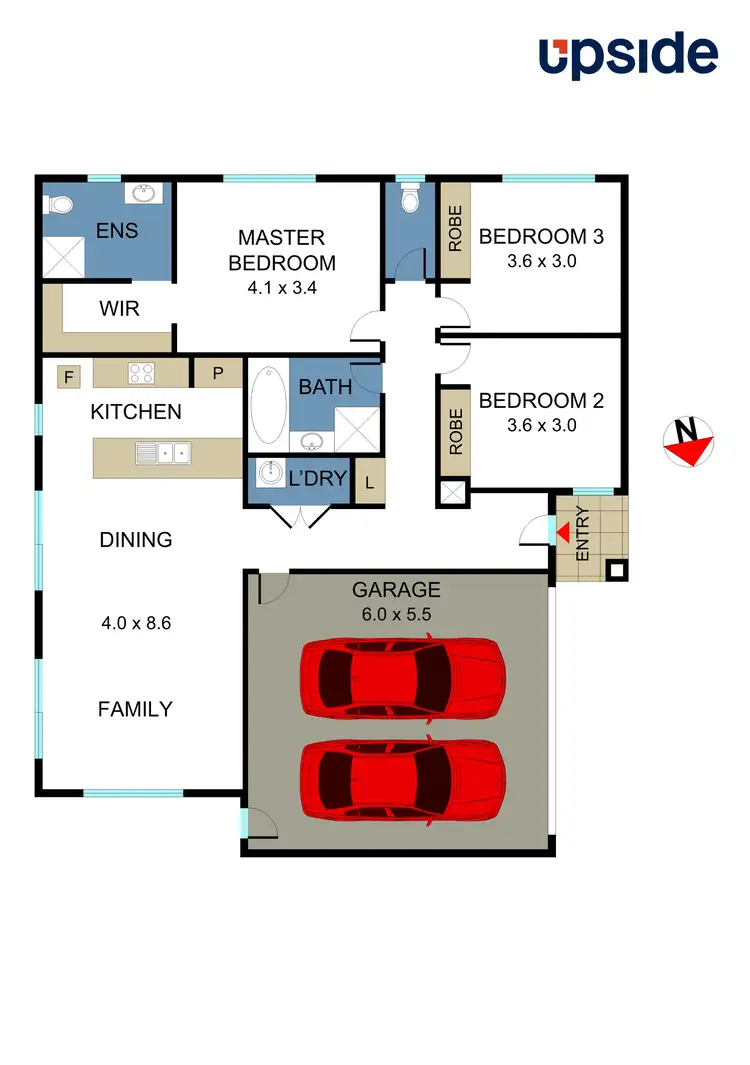 Floorplan of Homely house listing, 32B Princes Highway, Norlane VIC 3214