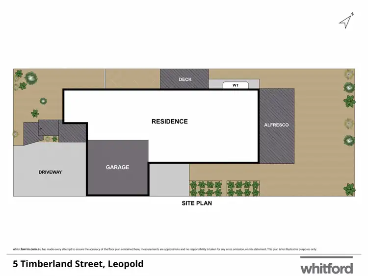 Floorplan of Homely house listing, 5 Timberland Street, Leopold VIC 3224