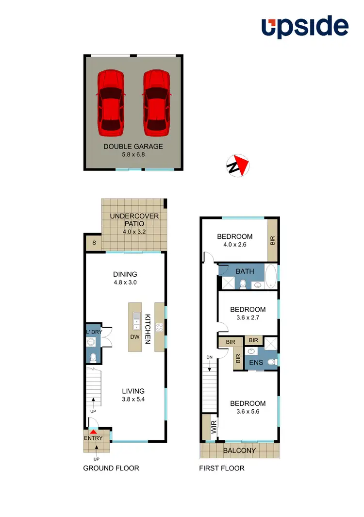 Floorplan of Homely semi-detached listing, 144 Arab Road, Padstow NSW 2211