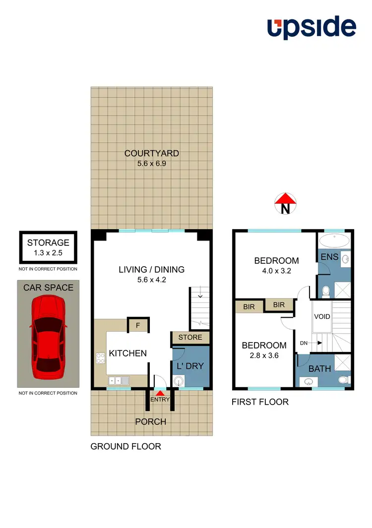 Floorplan of Homely townhouse listing, 3/17 Adah Street, Guildford NSW 2161