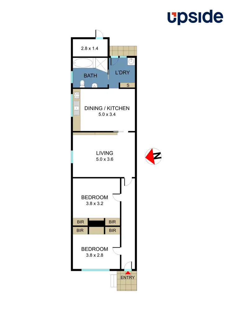 Floorplan of Homely house listing, 8 Linton Street, Balaclava VIC 3183