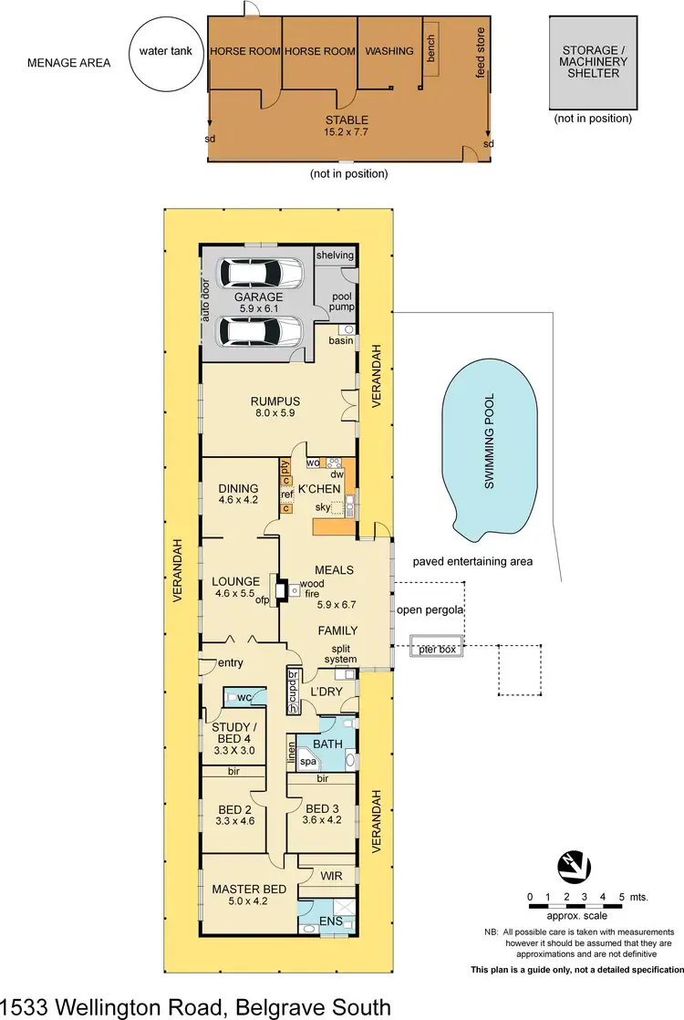 Floorplan of Homely house listing, 1533 Wellington Road, Belgrave South VIC 3160