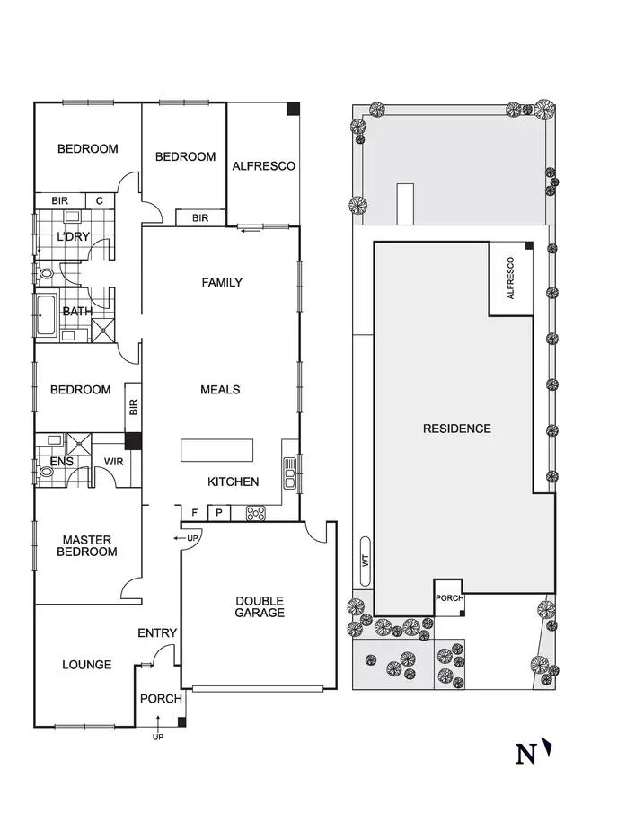 Floorplan of Homely house listing, 7 Siena Drive, Mernda VIC 3754