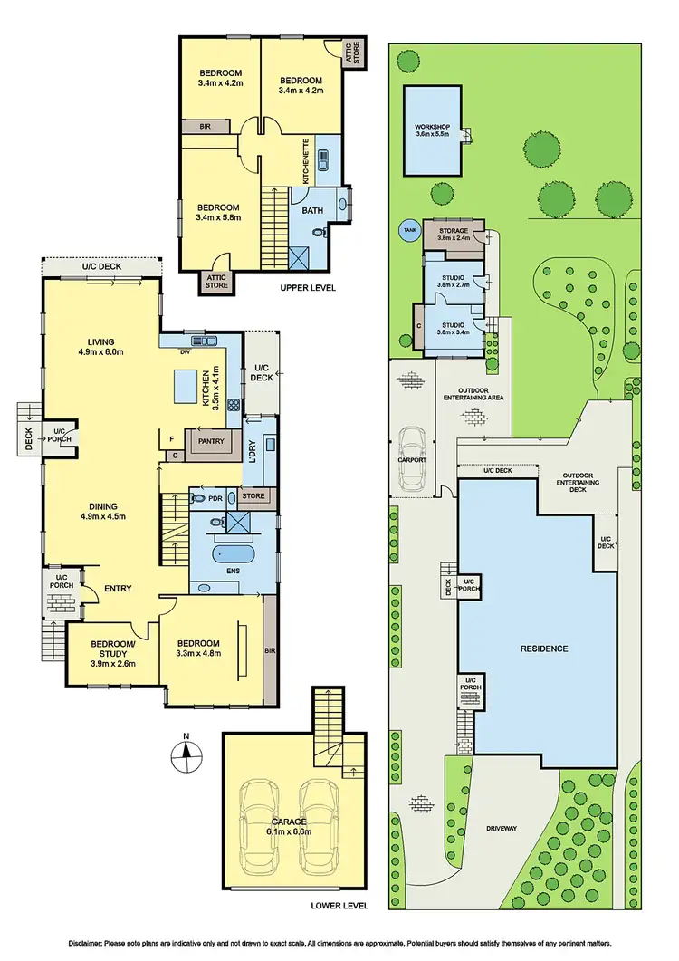 Floorplan of Homely house listing, 1 Canora Street, Blackburn South VIC 3130