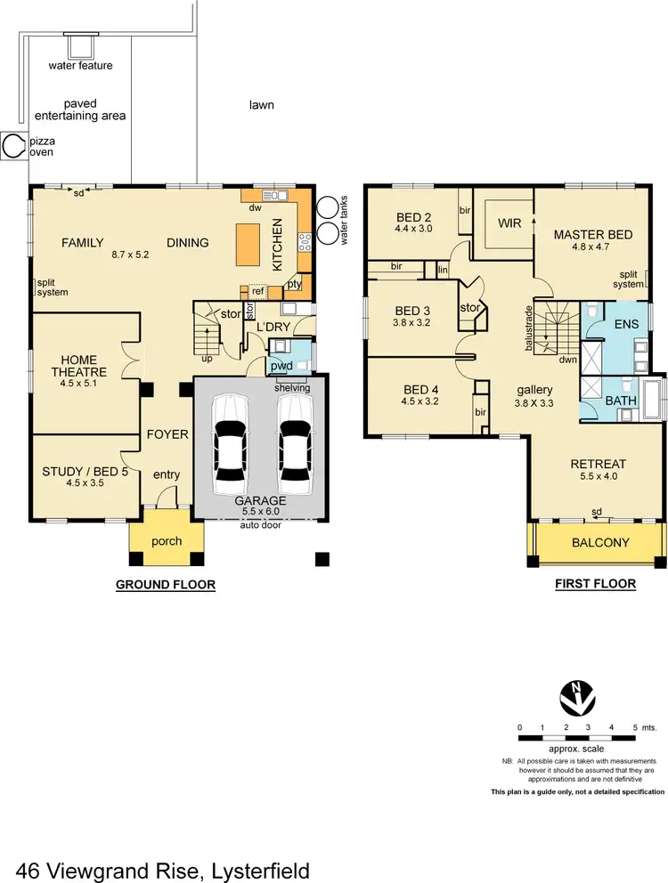 Floorplan of Homely house listing, 46 Viewgrand Rise, Lysterfield VIC 3156