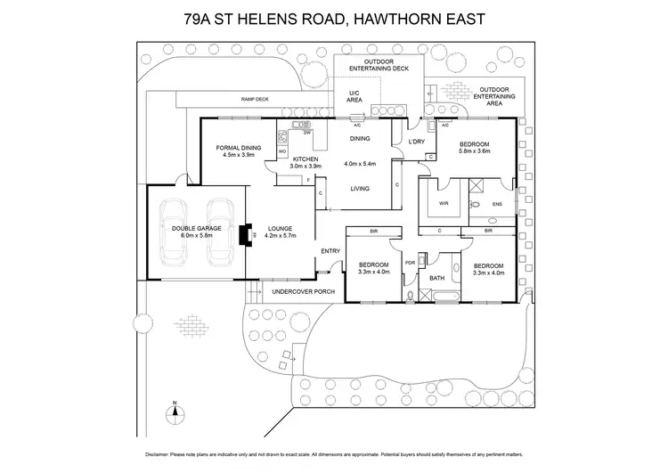 Floorplan of Homely house listing, 2/79 St Helens Road, Hawthorn East VIC 3123