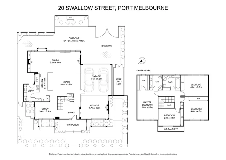Floorplan of Homely house listing, 20 Swallow Street, Port Melbourne VIC 3207
