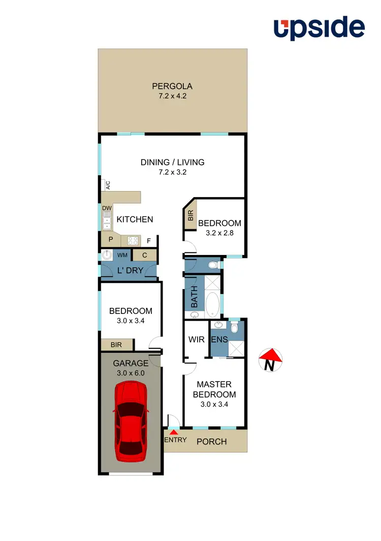 Floorplan of Homely house listing, 20 Mulberry Pass, Craigieburn VIC 3064