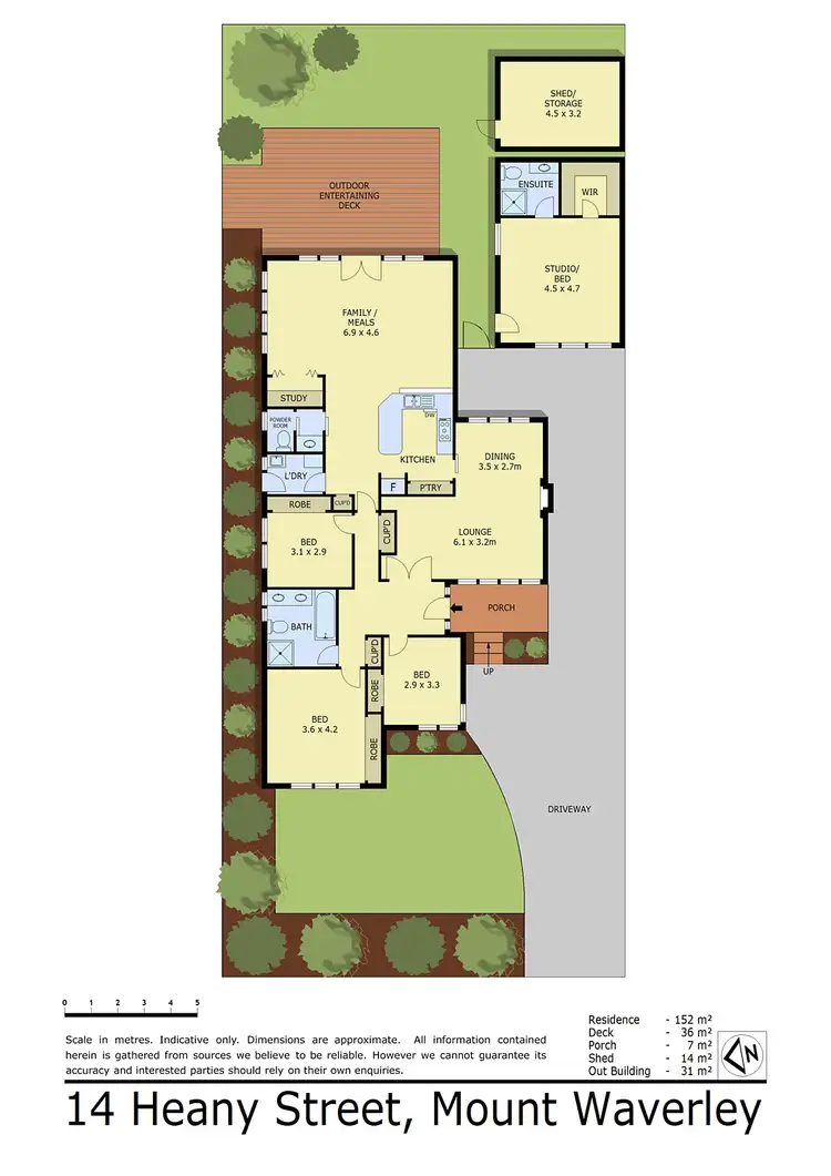 Floorplan of Homely house listing, 14 Heany Street, Mount Waverley VIC 3149