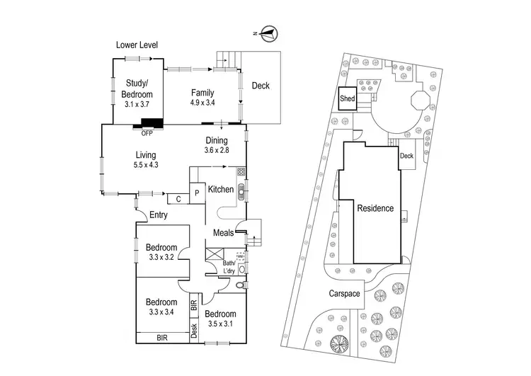 Floorplan of Homely house listing, 102 Beverley Road, Rosanna VIC 3084